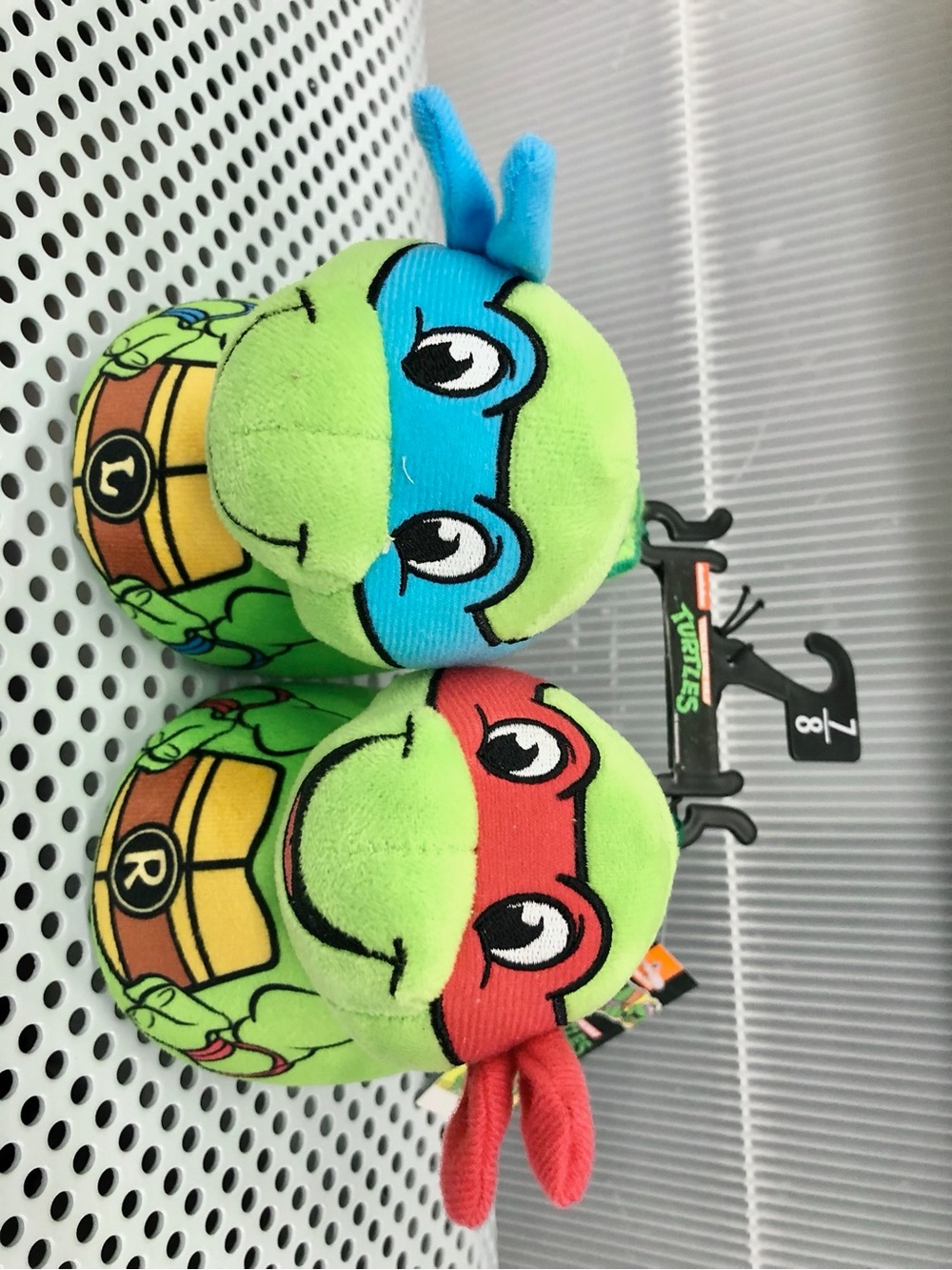 🎈$15🎈NEW Teenage Mutant Ninja Turtle Sock Top Slippers Toddler 7/8 Toddler Boys